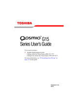 Toshiba G15-AV501-R User guide