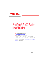 Toshiba S100-S113TD User guide