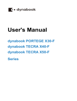 Toshiba X40-F (PMR33A-1EW002E1) User guide
