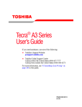 Toshiba A3 User manual