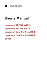 Toshiba A40-E (PMZ12U-0J4008) User guide