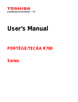 Toshiba R700 (PT318C-00Y002) User manual