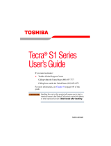 Toshiba S1 User guide
