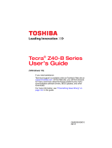 Toshiba Z40T-B1420W10 User guide