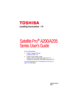 Toshiba A200-EZ2205X User guide