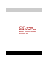 Toshiba A300 (PSAJ1C-SW3014) User guide