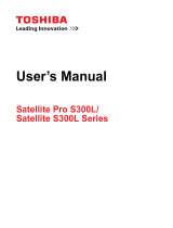 Toshiba S300L (PSSD1C-01W018) User guide