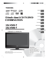 Toshiba 15LV505-T User guide