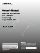 Toshiba 32FT2U User manual