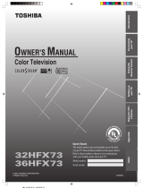 Toshiba 36HFX73 Owner's manual
