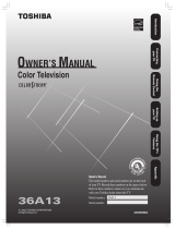 Toshiba 36A13 User manual