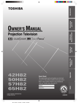 Toshiba 42H82 User manual