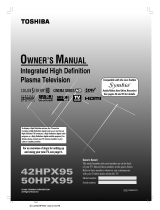 Toshiba 42HPX95 User manual