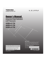 Toshiba 42SL417U User manual