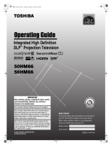 Toshiba 56HM66 User manual