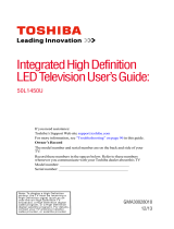 Toshiba 50L1450U User guide