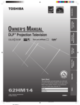 Toshiba 62HM14 User manual