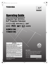 Toshiba 72MX196 User manual