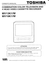Toshiba MV19K1 Owner's manual