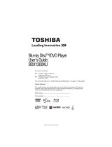 Toshiba BDX 1300 Owner's manual