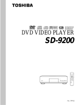 Toshiba SD-9200N User manual