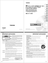 Toshiba SD-K531SU2 User guide