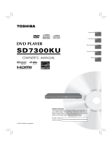 Toshiba SD7300KU User guide