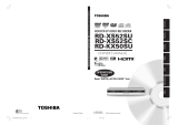 Toshiba RD-KX50SU User manual