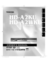 Toshiba HD-A2W Owner's manual