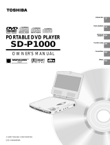 Toshiba SD-P1000 User guide