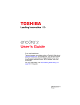 Toshiba WT8-B232 User guide