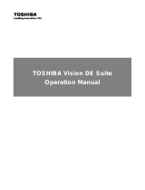 Toshiba Vision DE User guide