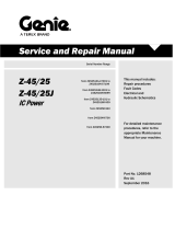 Genie Z-45/25 Bi-Energy Service and Repair Manual