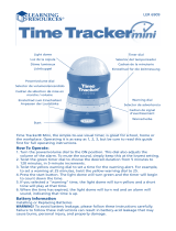 Learning Resources Time Tracker Mini User manual