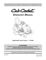Cub Cadet LT1046 User manual