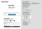 Kenwood KDC-400U User manual