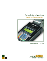 Hypercom T7 Plus Quick Reference Manual