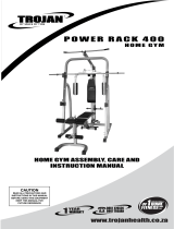 Trojan POWER RACK 400 Owner's manual