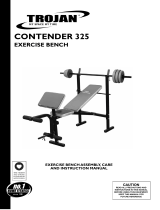 Trojan Contender 325 Owner's manual