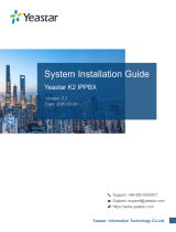 Yeastar K2 VoIP PBX Installation guide