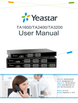YeastarTA1600/TA2400/3200 V3