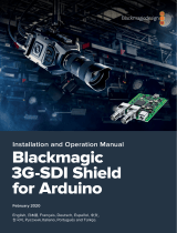 Blackmagic 3G-SDI Shield for Arduino  User manual