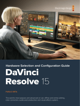 Blackmagic DaVinci Resolve 15  Configuration Guide