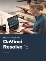 Blackmagic DaVinci Resolve 16 New Features  User guide