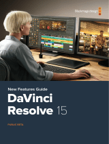 Blackmagic DaVinci Resolve 15 New Features  User guide