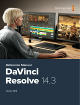 Blackmagic DaVinci Resolve 14  User manual