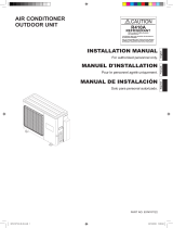 Fujitsu AOU18RLXFZ Installation guide