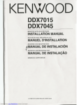 Kenwood DDX7015 - Excelon - DVD Player Installation guide