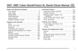 GMC 2007 Yukon XL Denali Owner's manual