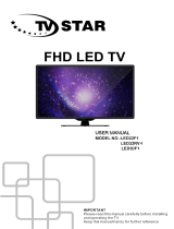 TV STAR LED19RV3 User manual